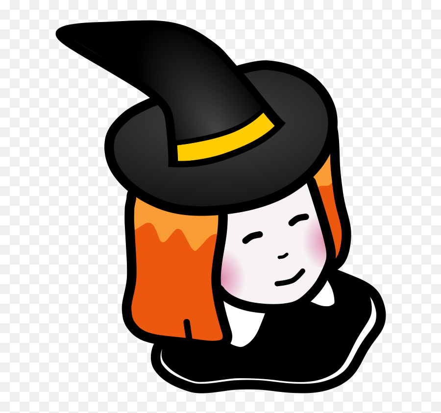 Witch Face Clip Art - Clipartsco Cad Vektör Png Emoji,Witch Emoticon