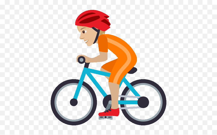Biking Joypixels Gif - Biking Emoji,Bike And Flag Emoji