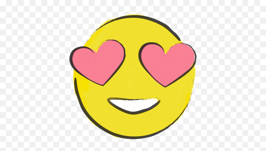 Emoji Love Gif - Heart Eyes Emoji Gif,Love Emoji