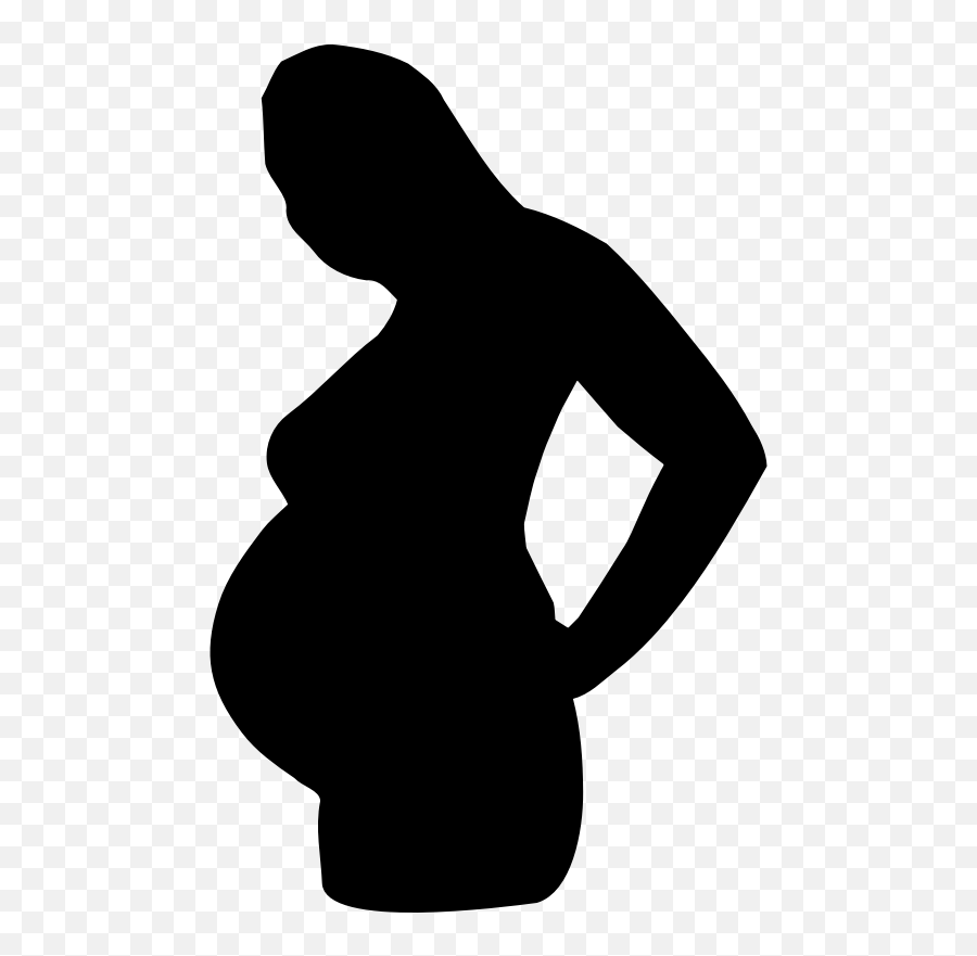 Pregnancy Clipart Pregnancy Symptom Pregnancy Pregnancy - Pregnant Woman Silhouette Emoji,Pregnant Emoji