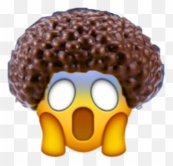 Bobross Scream Emoji - Christmas Movie Emoji,Scream Emoji Png