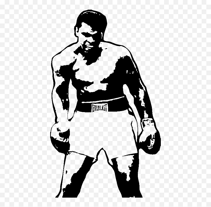 Top Sugar Ray Leonard Boxer Stickers - Muhammad Ali Transparent Png Emoji,Boxer Emoji