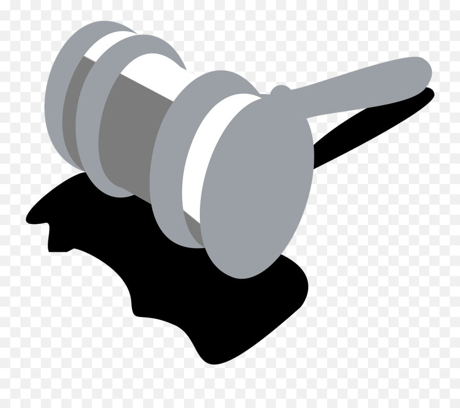 Hammer Judge Justice Shadow Fate - Palu Hukum Vektor Emoji,Scales Of Justice Emoji