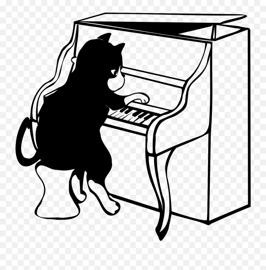 Piano Musical Instruments Music Jazz - Piano Drawing Png Emoji,Cat Emoji Keyboard