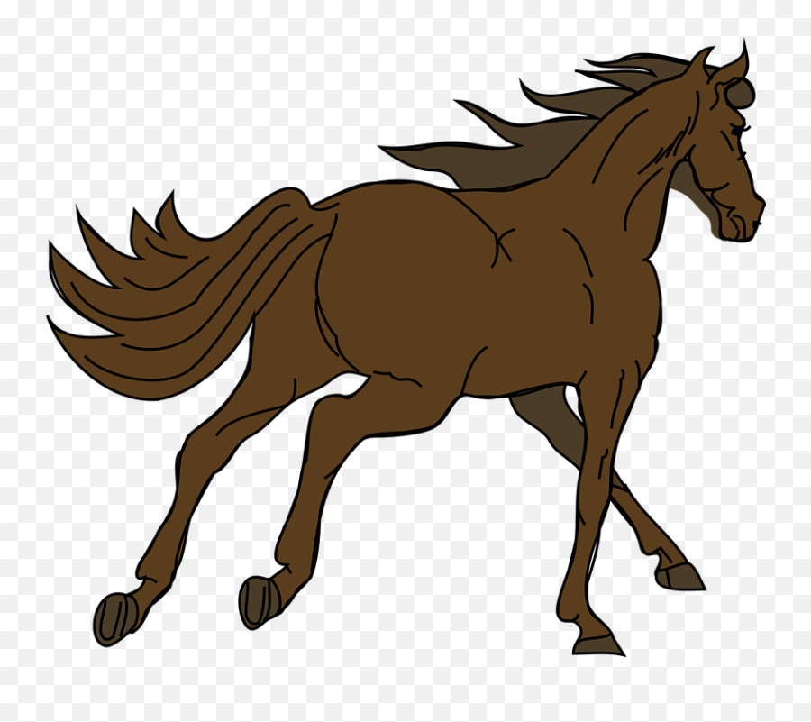 Horse Animal Stallion - Running Horse Gif Png Emoji,Hand Horse Horse Emoji