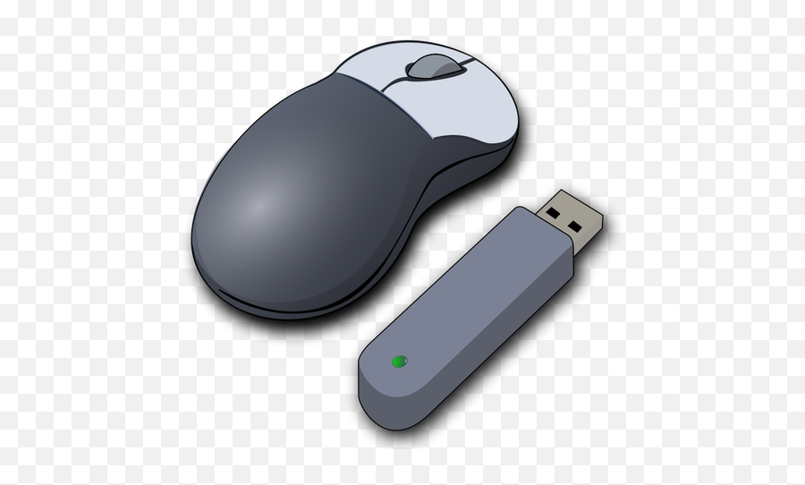 Wireless Mouse Vector Image - Computer Mouse Clipart Png Emoji,Ram Emoji