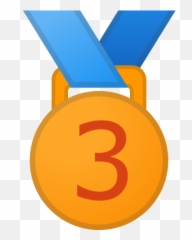 3rd Place Medal Emoji - Medalha Bronze