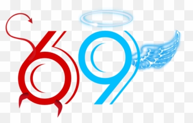 69 Angel Demon Love Amor Kamasutra - Circle Emoji,69 Emoji