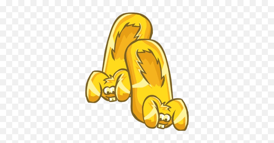 Gold Bunny Slippers - Codigos Free Penguin New Emoji,Bunny Emoji Text Symbol