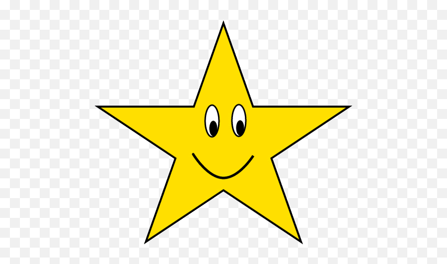 Smiley Star Clipart - You Re A Star Clipart Emoji,Star Emotion