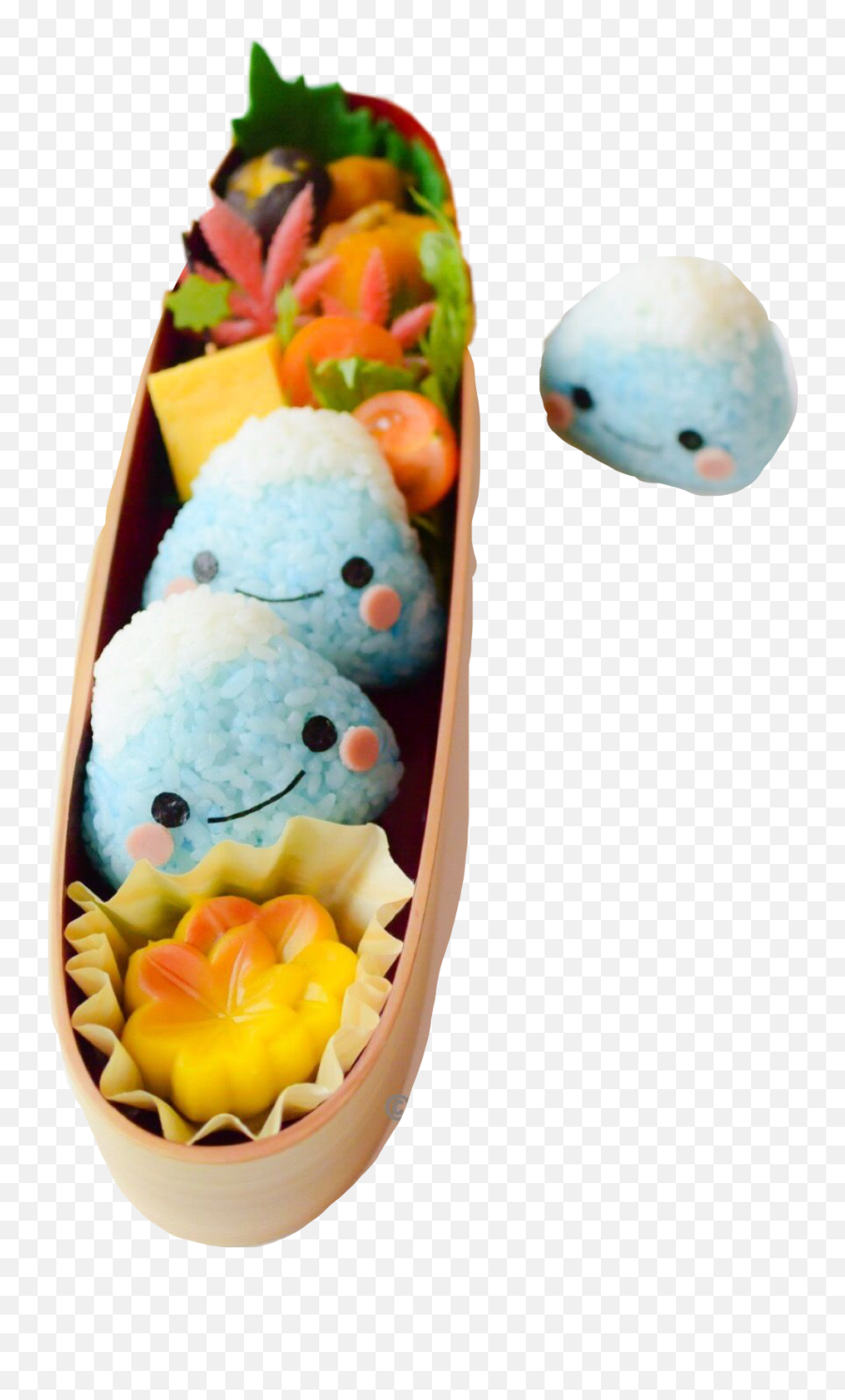 Kawaii Bento Box Freetoedit - Comida Kawaii De Japon Emoji,Bento Emoji