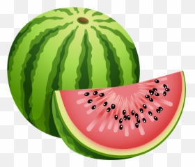 Free Watermelon Transparent Download - Clipart Image Of Watermelon Emoji,Watermelon Emoticon