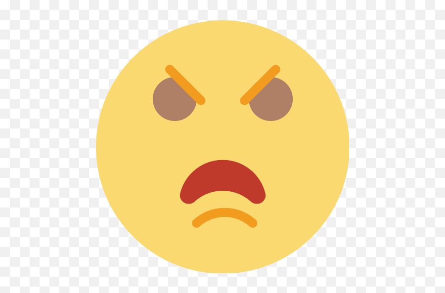 Angry Png Icon - Vector Svg Emoji,Emoticons Angry