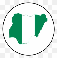 Nigeria Nigerian Map Flag National - Catholic Youth Organization Of Emoji