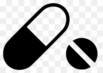 Drug Clipart Prohibited - Pill Emoji