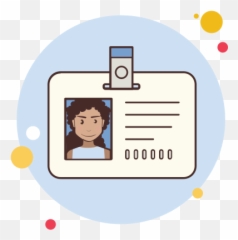 Id Long Curly Hair Girl Icon - Circle Emoji