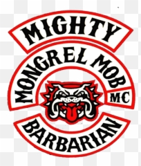 Mongrel Mob Font - Font Identification Typographyguru Mongrel Mob Patch Emoji,Gang Sign Emoji