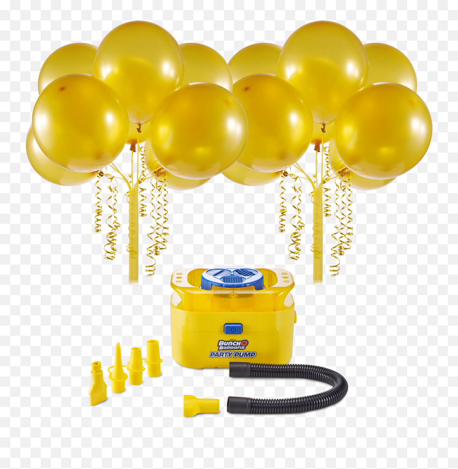 Party Pump Balloon Accessories - Bunch O Balloons Party Emoji,Emoji Party Balloons