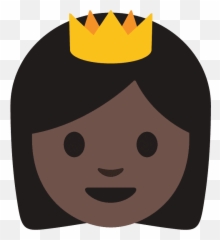 Princess Emoji Clipart - Art