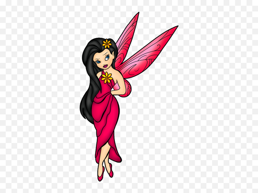 Cute Fairy Clip Art Cartoon Fairies - Fairy Garden Png Cartoon Emoji,Fairy Emoji