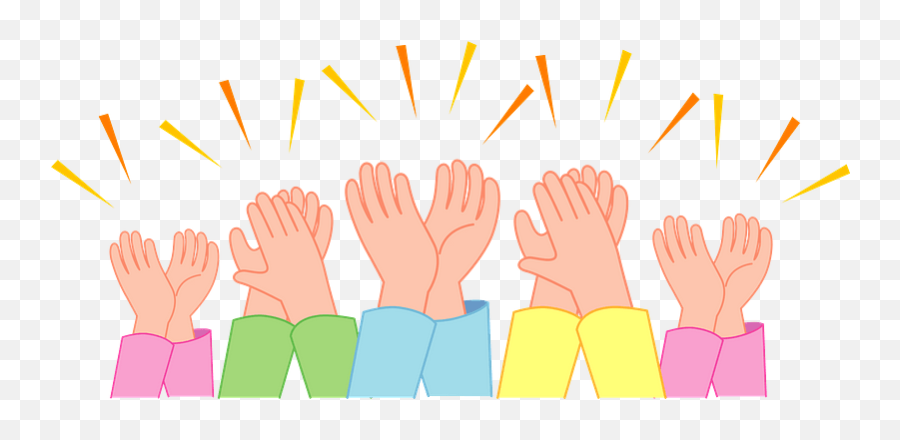 Clapping Hands Clipart - Transparent Clapping Hands Emoji,Hands Clapping Emoji