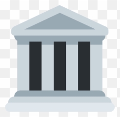 Classical Building Emoji Clipart Free Download Transparent - Classical Building Emoji,Brick Emoji