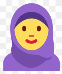 Woman With Headscarf Emoji Clipart -