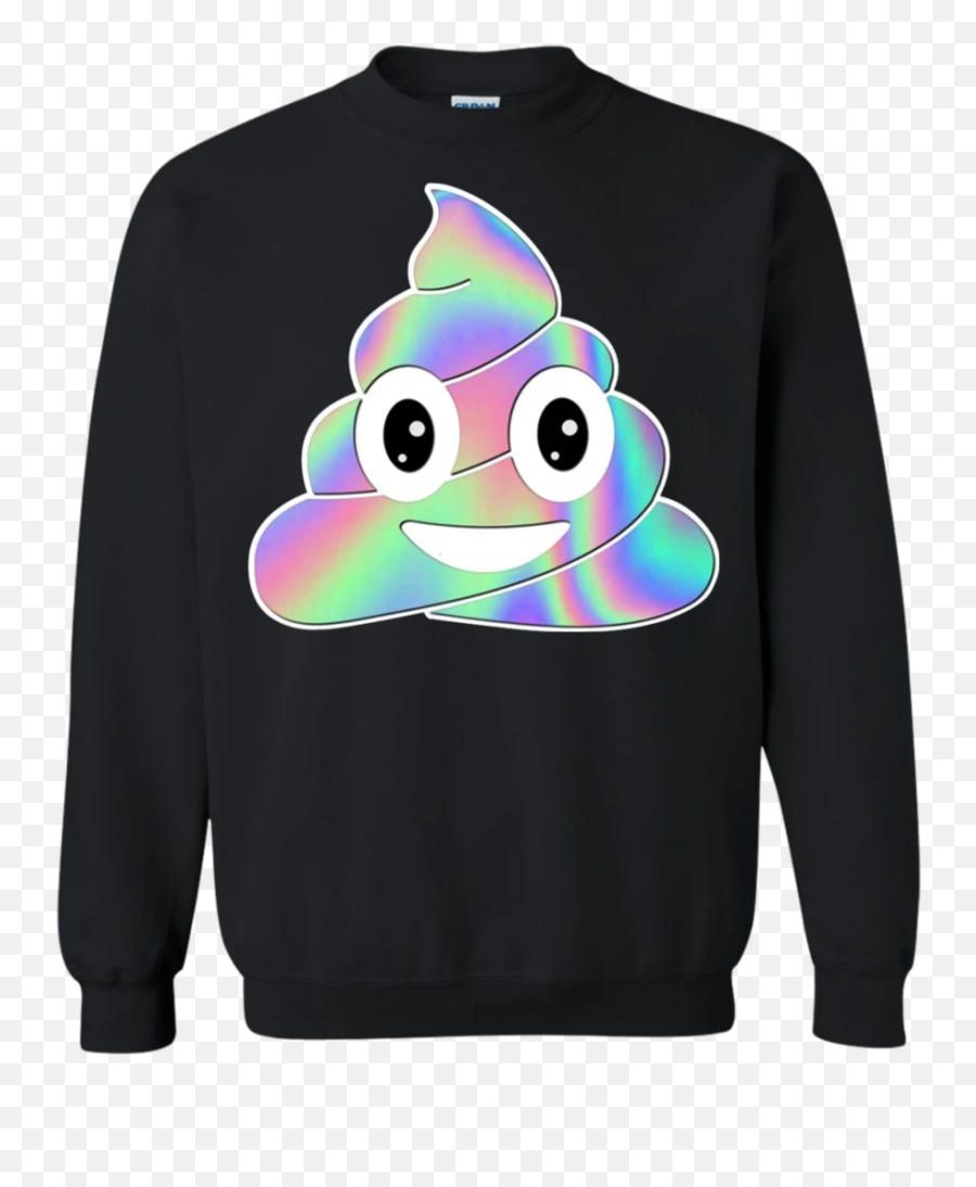 Unicorn Poop Emoji Holo Women Girls Kids Pullover Sweatshirt - Hands Dirty Shirt,Lawyer Emoji