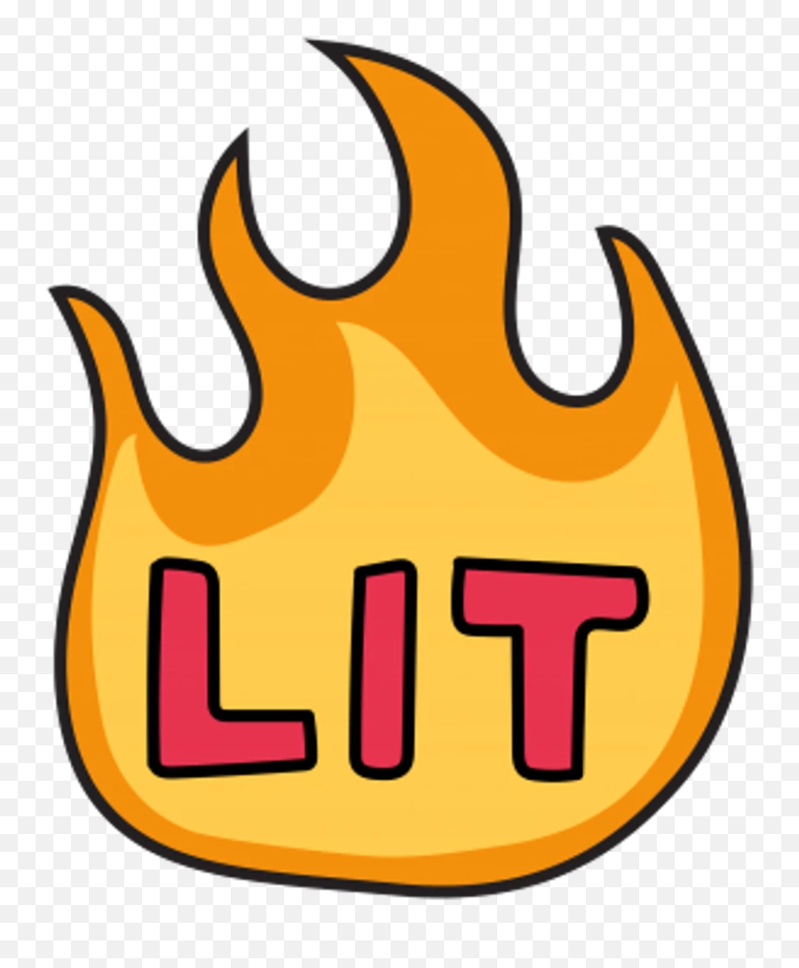 Lit Tumblr Fogo Emoji Fire - Clip Art,Lit Emoji Png