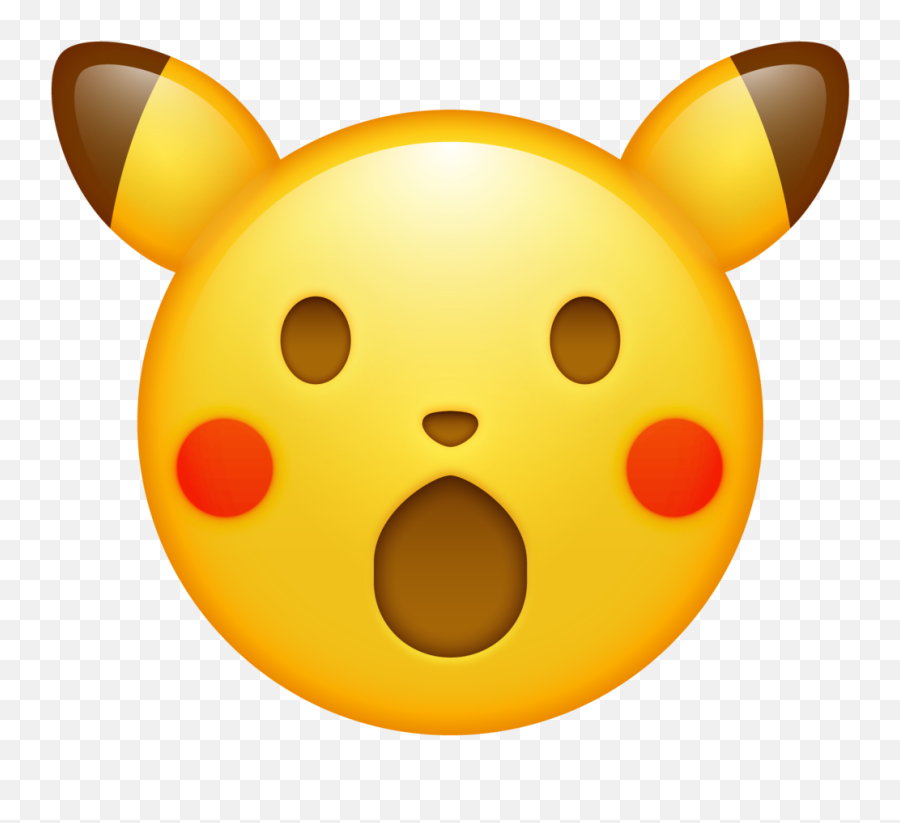 Trinket Geek Heres A High Res Surprised Pikachu Emoji For - Surprised Pikachu Emoji,Shocked Emoji