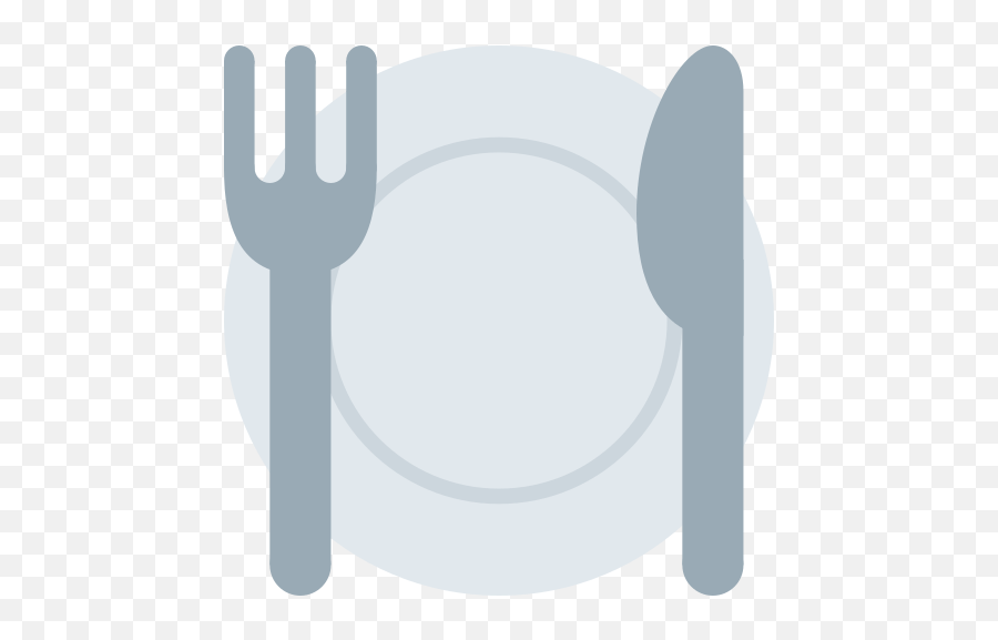 Fork And Knife With Plate Emoji Meaning With Pictures - Emoji Plato De Comida,Knife Emoji