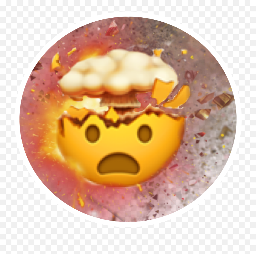 Trending Explode Stickers - Emoji Ios 11 Png,Head Explode Emoji