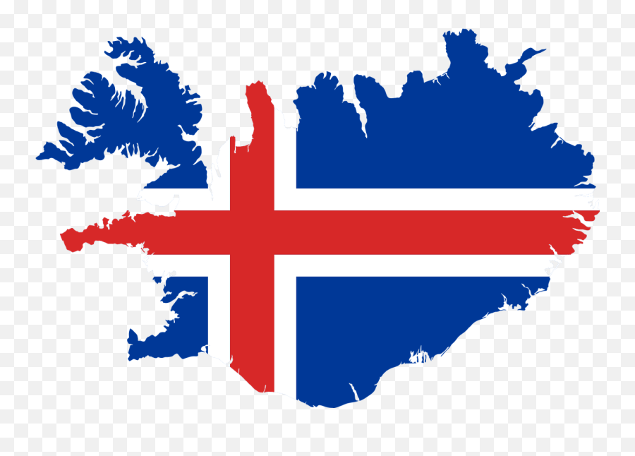 Borders Country Europe Flag Iceland - Iceland Flag Map Png Emoji,African Flag Emoji