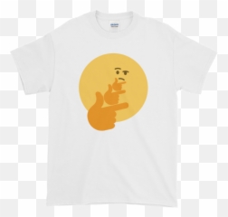 Meta Thinking Emoji - Cartoon