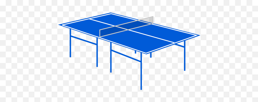 Table Tennis Table - Ping Pong Table Clipart Emoji,Ping Pong Emoji