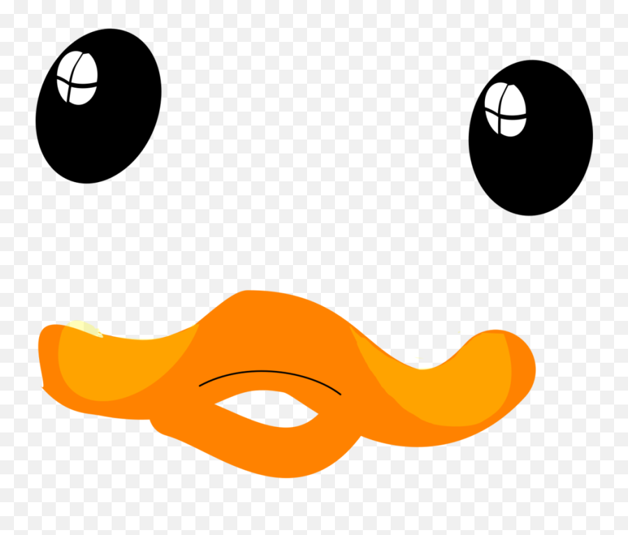Emoticon Angle Area Png Clipart - Duckface Clipart Emoji,Duck Emoticon