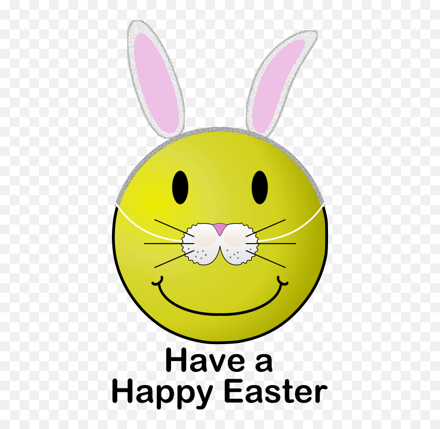 Download Free Png Easter Smiley - Smiley Face Easter Bunny Emoji,Easter Emojis