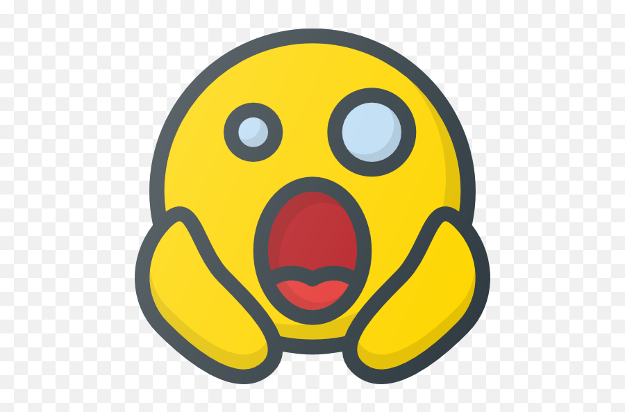 Scared - Icon Scared Emoji,Scared Emoji Png