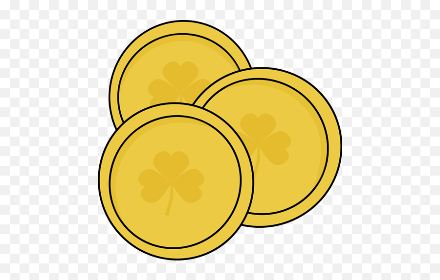 Gold Clipart St Patricks Day Gold St - Gold Coins St Patricks Day Emoji,St Patrick's Day Emoji Art
