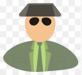 Dress Graduation Gown High Cap - Silueta Guardia Civil Emoji