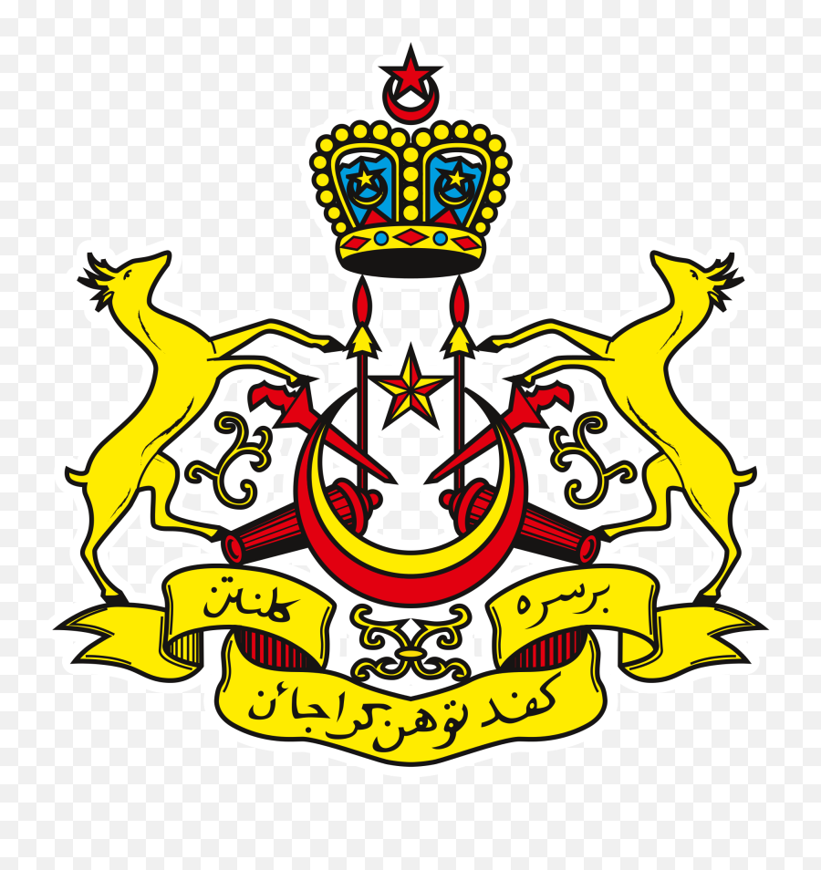 Flag And Coat Of Arms Of Kelantan - Kelantan Coat Of Arms Emoji,Emoji Meanings