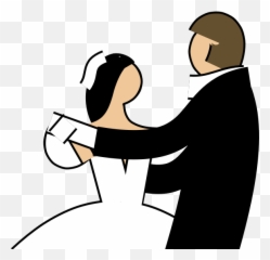 Couple Dancing Vector Image - Husband And Wife Png Emoji,Emoji Blowing Kisses