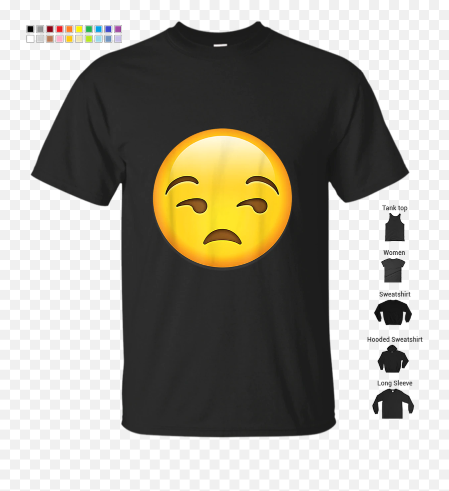 Emoji Unamused Face Shirt,Halloween Emojis