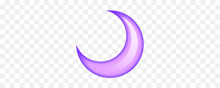 Moon Emoji Purple - Circle,Moon Emojis