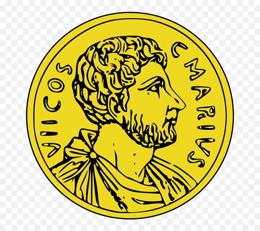 Coin Roman Money - Roman Coin Vector Emoji,Cash Bag Emoji