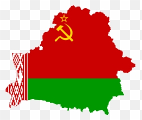 Flag Map Of Byelorussian Ssr - Belarus Png Emoji