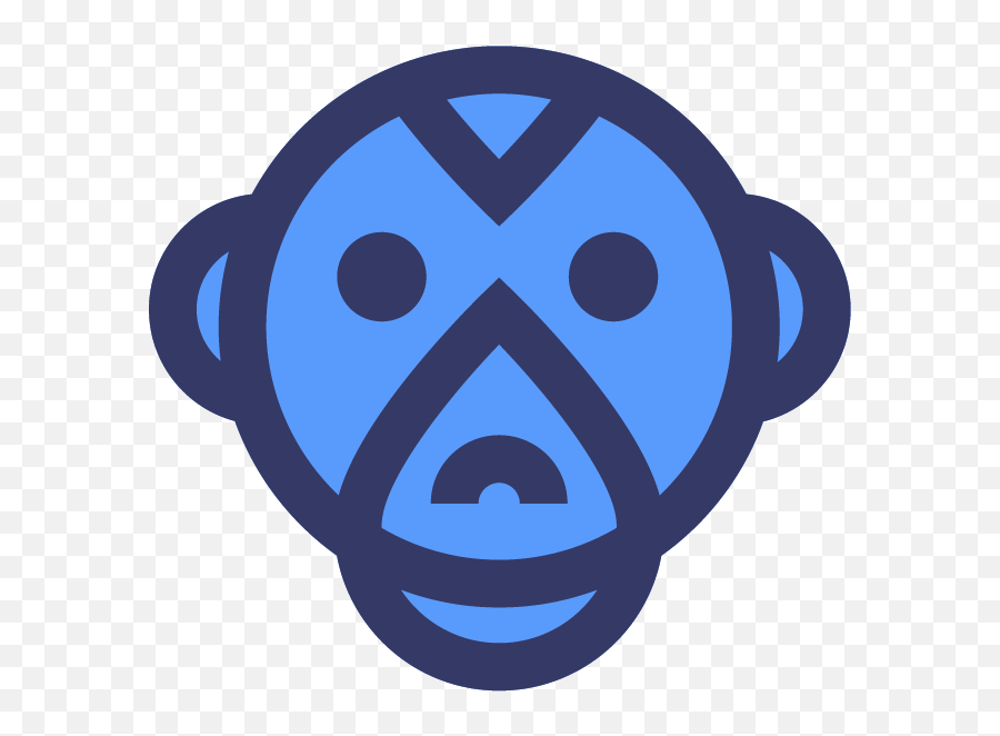 Monkey Logo Download - Circle Emoji,Gorilla Emoticon