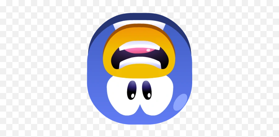 Emojis Club Penguin Wiki Fandom - Circle Emoji,Upside Down Emoji