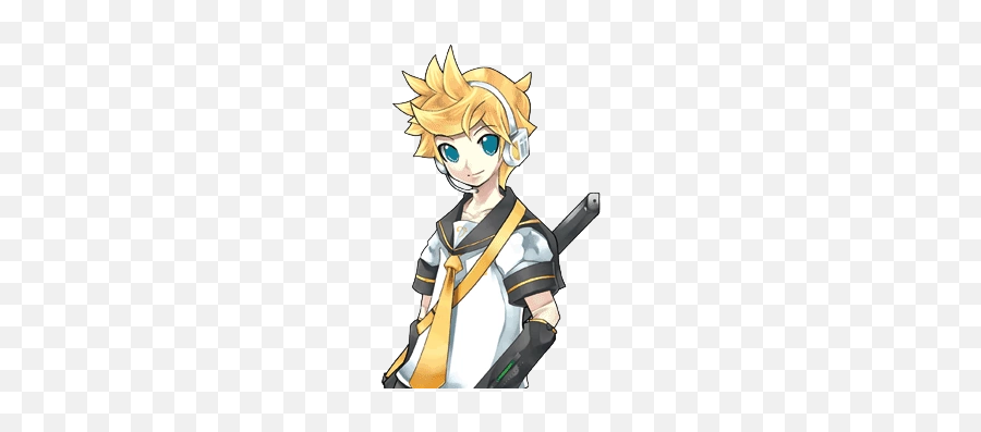 What The Fuck Youre Here Too Len - Len Kagamine Project Diva Emoji,Chainsaw Emoji
