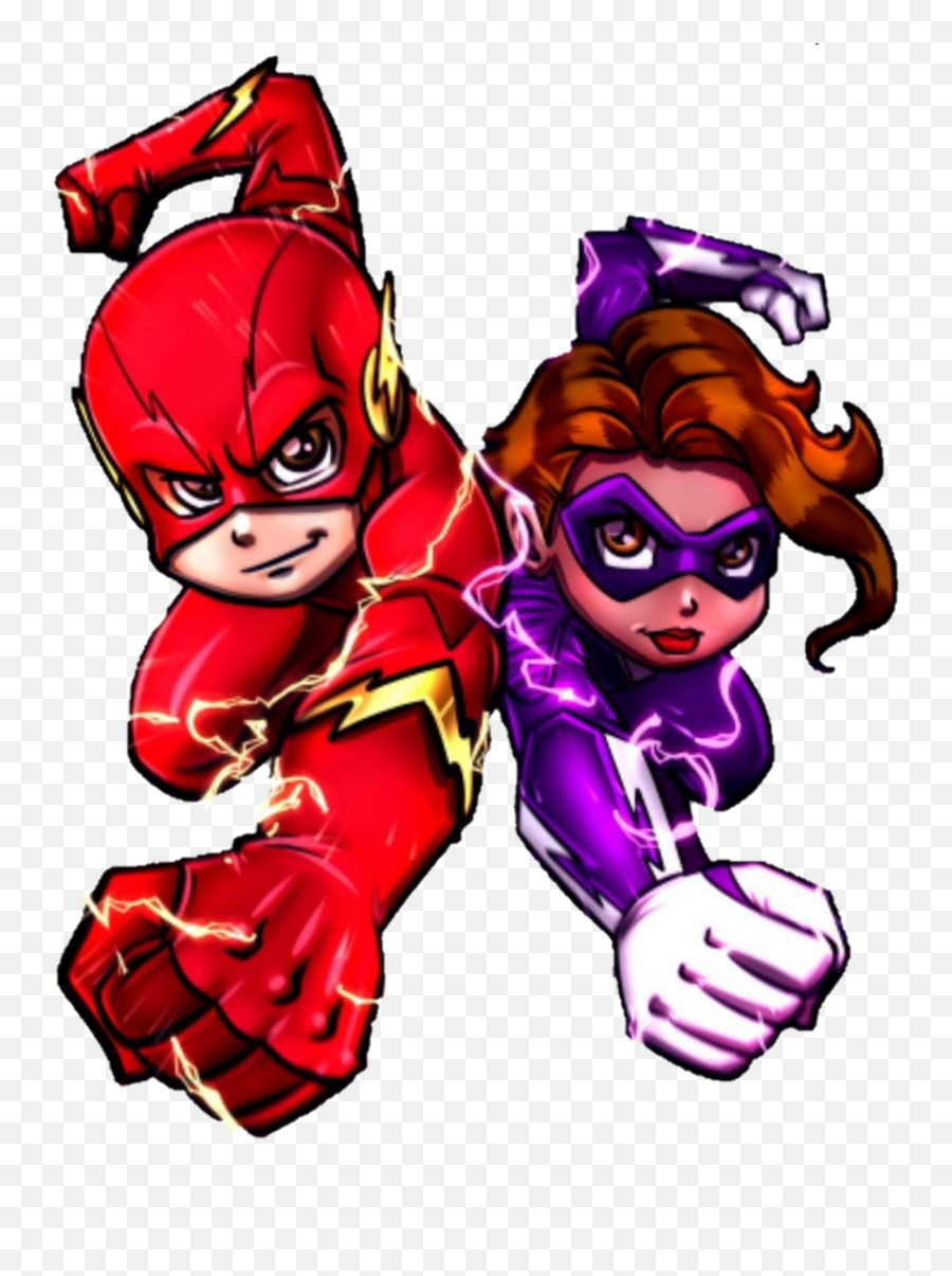 The Flash U0026 Nora Xs Art By Lordmesa - Art Freetoedit T Lord Mesa Art Xs Emoji,The Flash Emoji